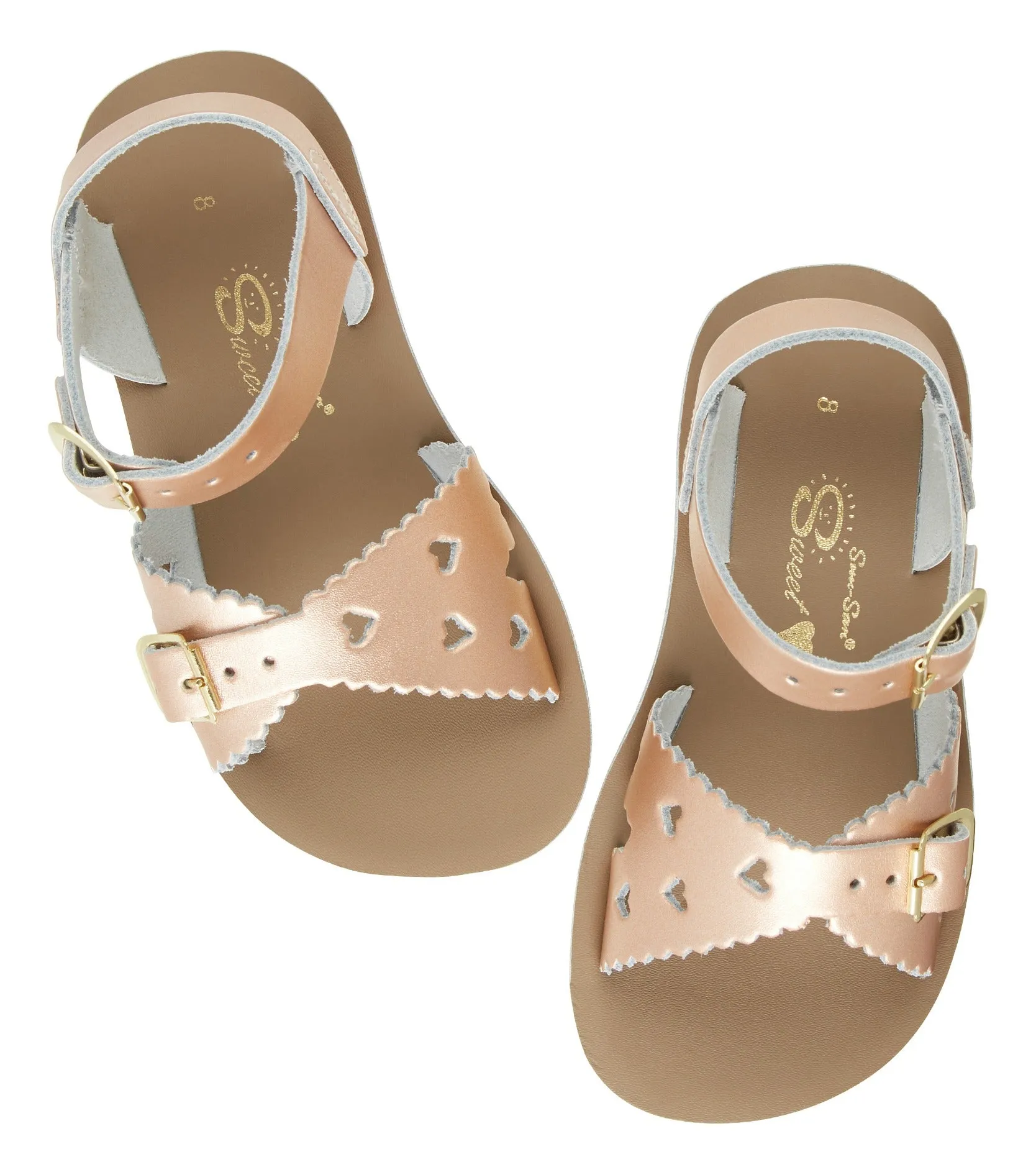 (1421) Salt-Water Sandal Sweetheart - ROSE GOLD