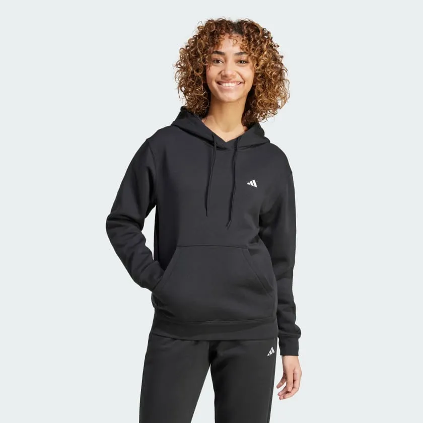 ADIDAS WOMEN'S FEELCOZY BLACK HOODIE