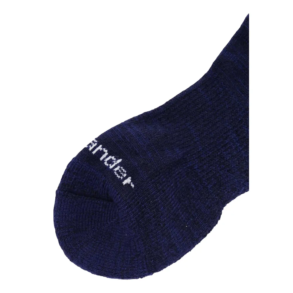 AND WANDER PE/CO PILE SOCKS-NAVY