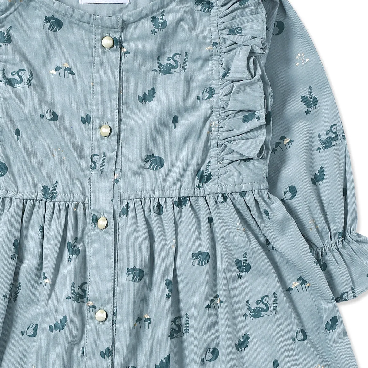 Animals Corduroy Frock