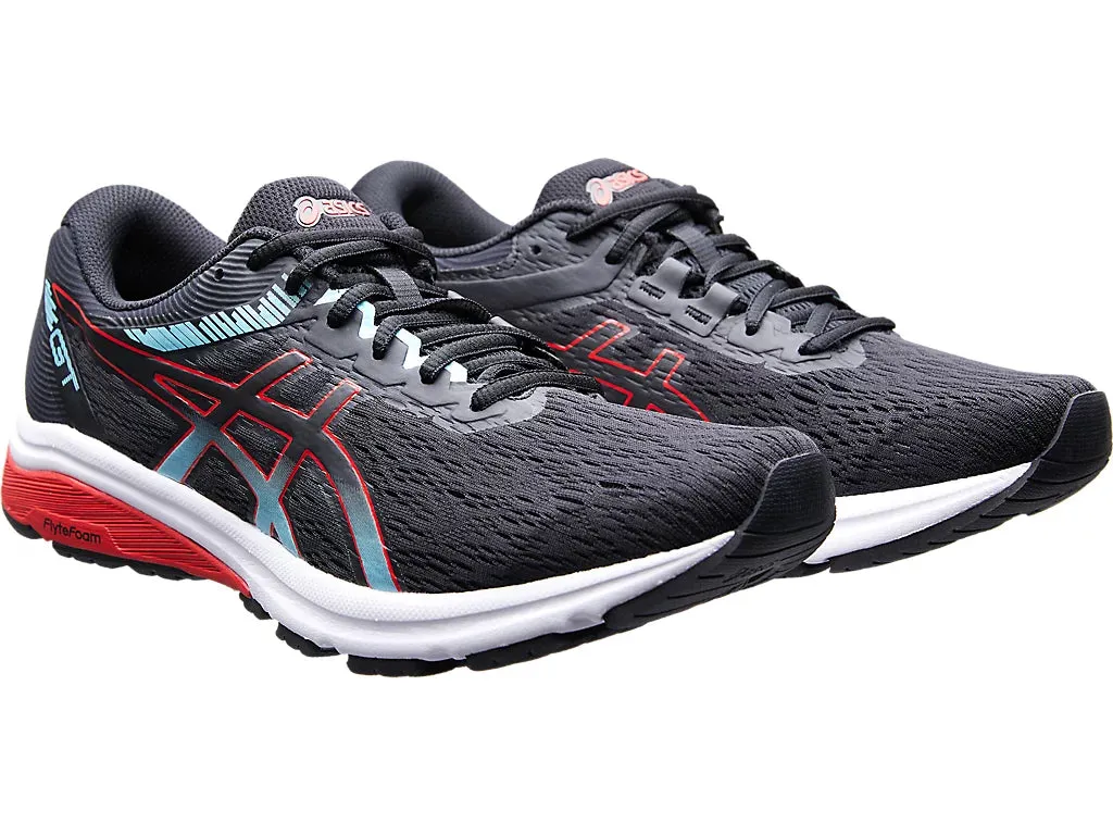 Asics GT-800 Men's Running Shoes - Black/Electric Red