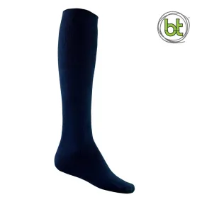 Bamboo Socks Extra Long Navy