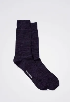 Bjarki Blend Socks - nightshade