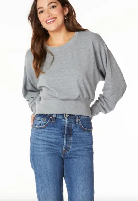 Bobi - Long Sleeve Crewneck Sweatshirt Muted Grey