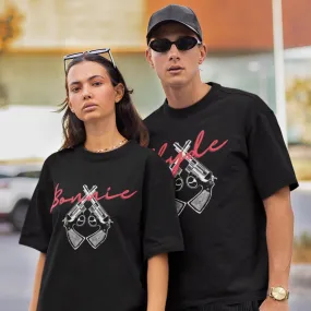 Bonnie & Clyde Matching Couple T-Shirts