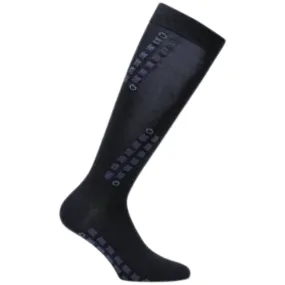 Cavalleria Toscana Block Socks in Navy - Small