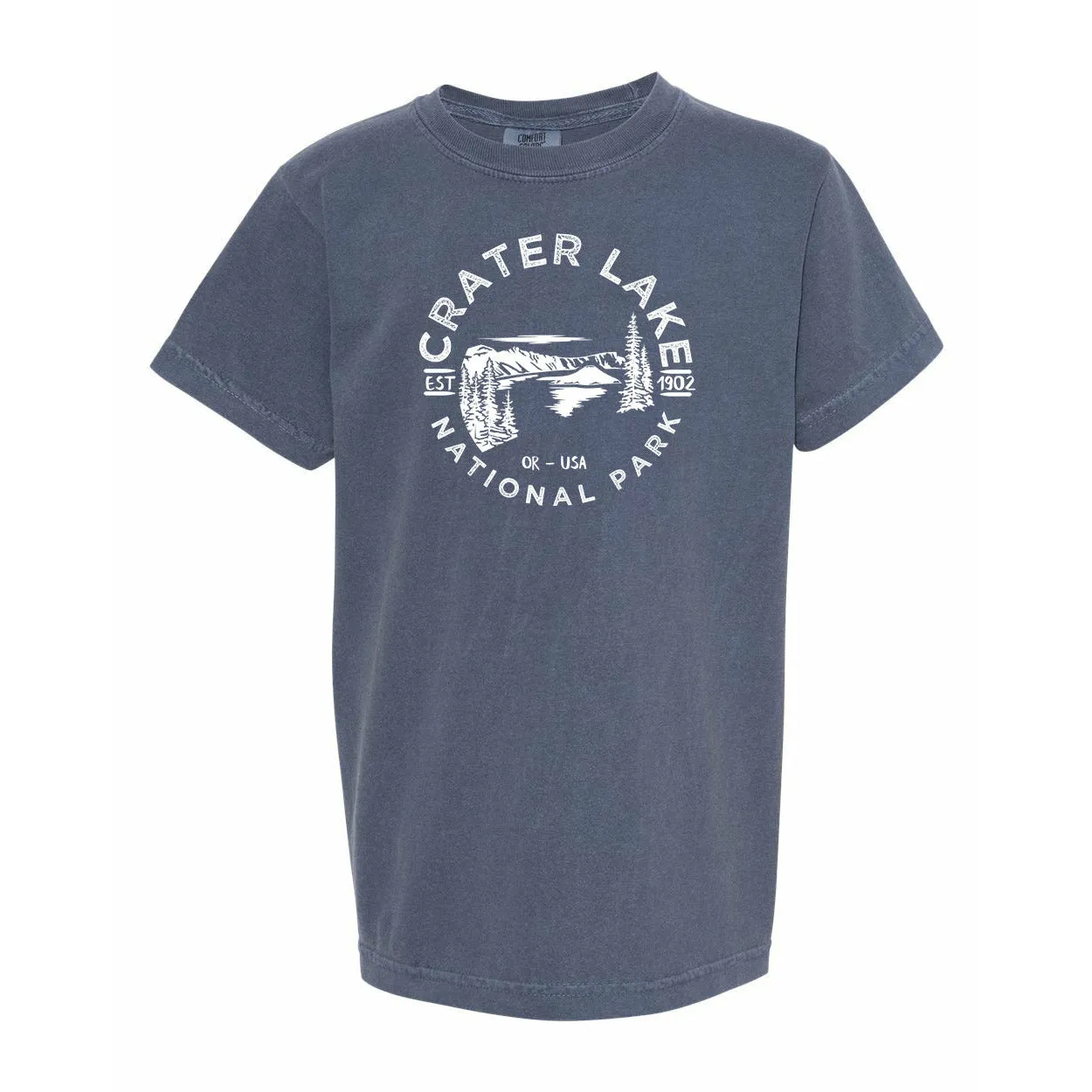 Crater Lake National Park Youth Comfort Colors T shirt