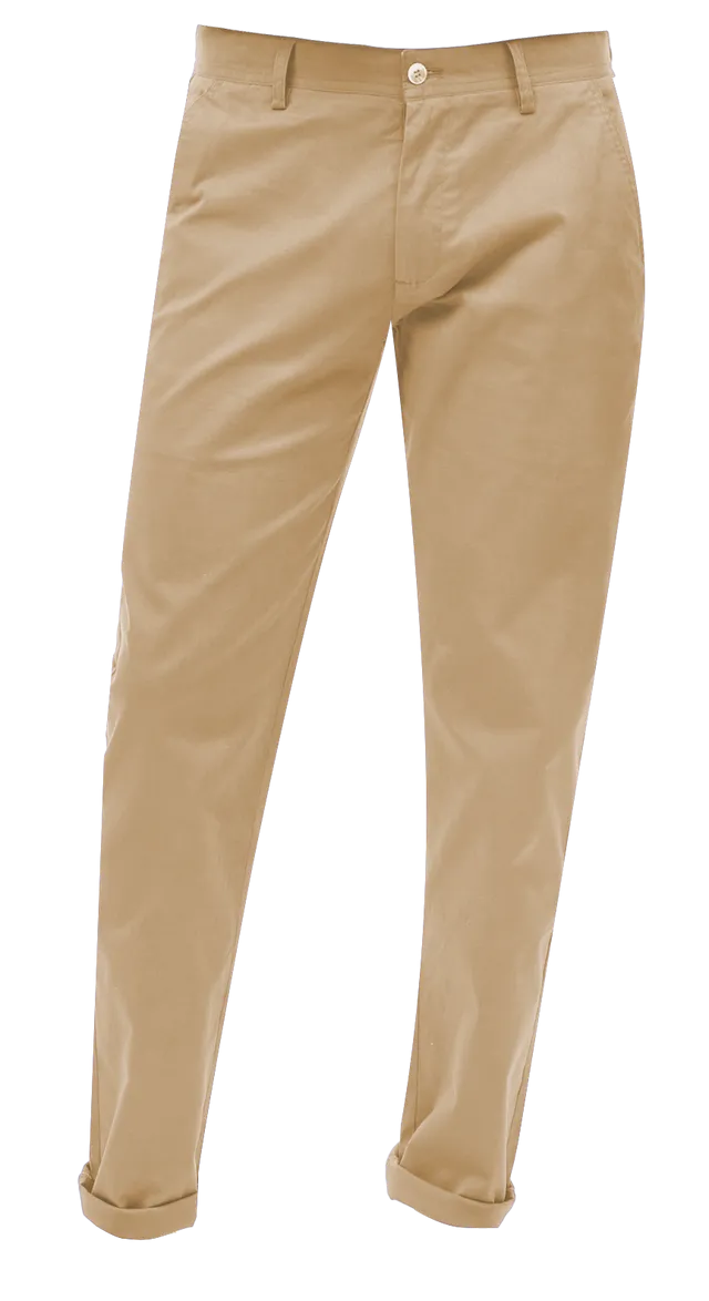 EJ Samuel Khaki Chino Long Pants CHL01