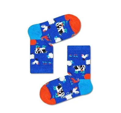 happy socks | set 5 paia calze corte da unisex kids