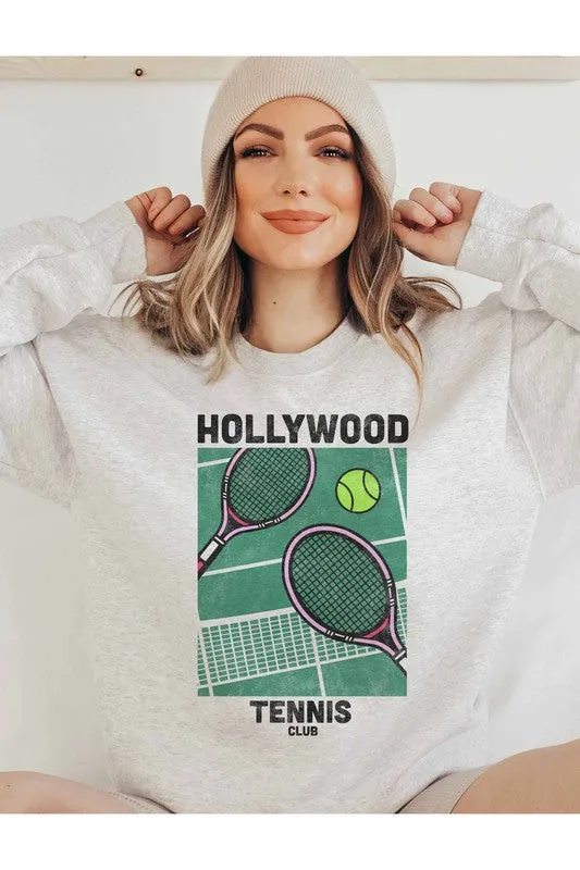 HOLLYWOOD TENNIS CLUB GRAPHIC SWEATSHIRT