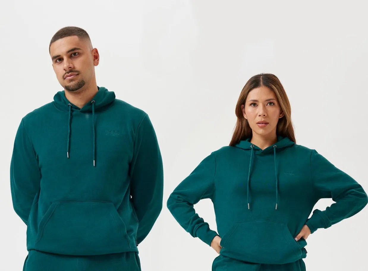 INSPORT UNISEX ALASKA FOREST GREEN HOODIE