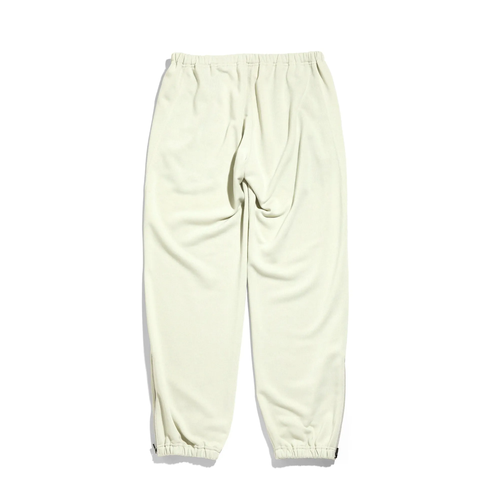 Needles Mens Zipped Sweatpants Beige