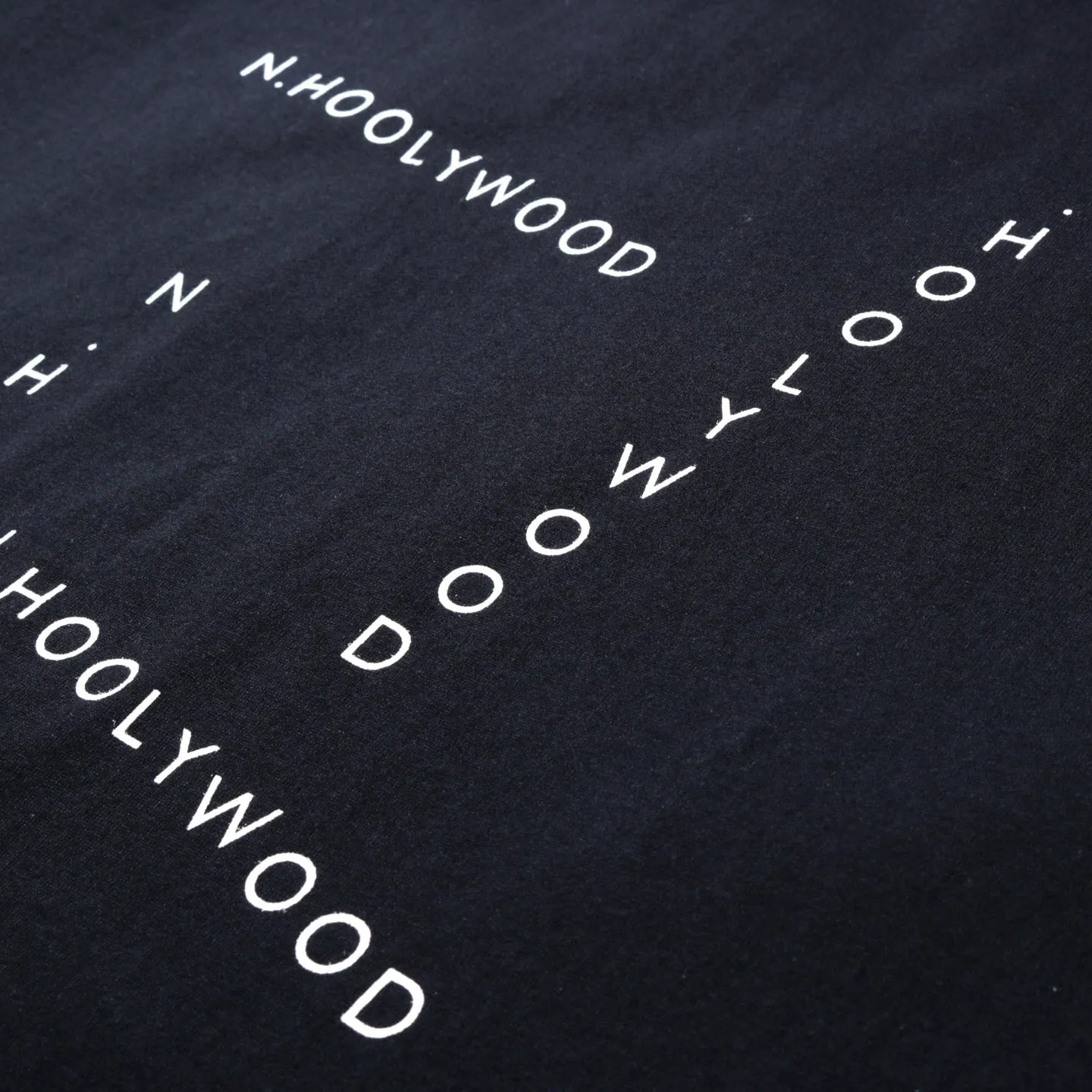 N.HOOLYWOOD 191-CS29 SS GRAPHIC T-SHIRT BLACK