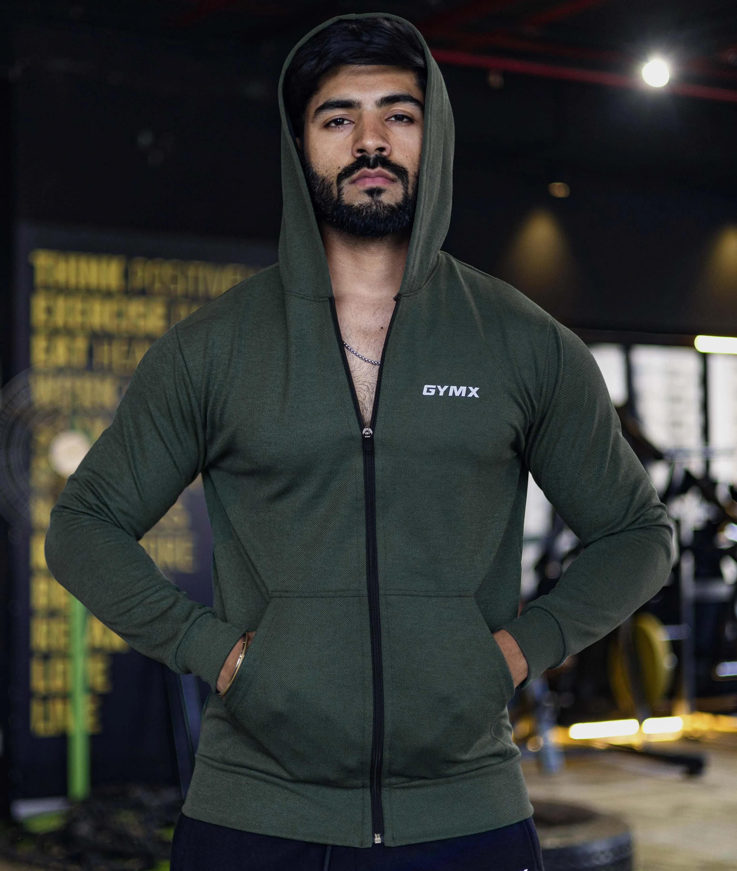 On A Mission: British Green GymX Hoodie