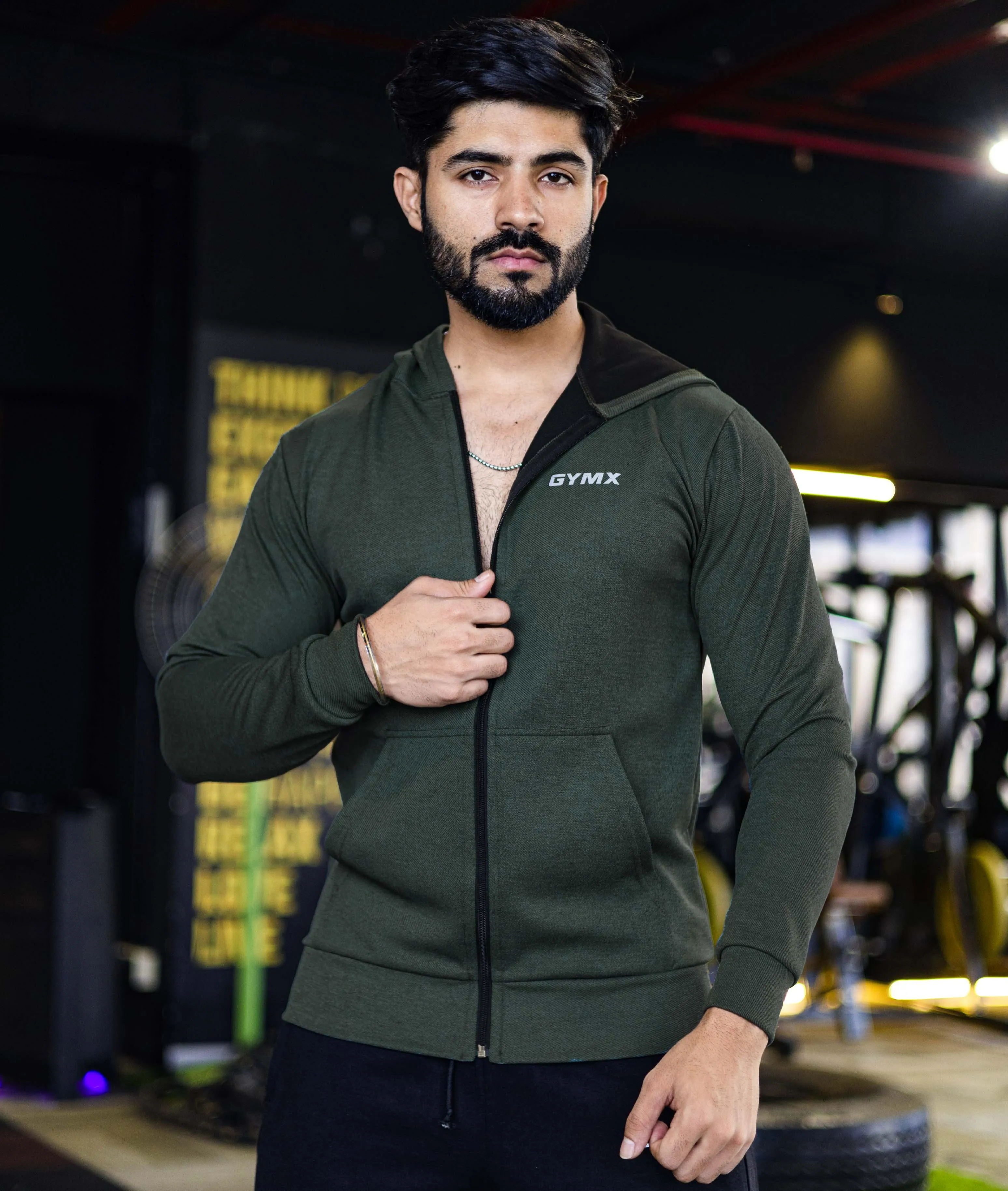 On A Mission: British Green GymX Hoodie