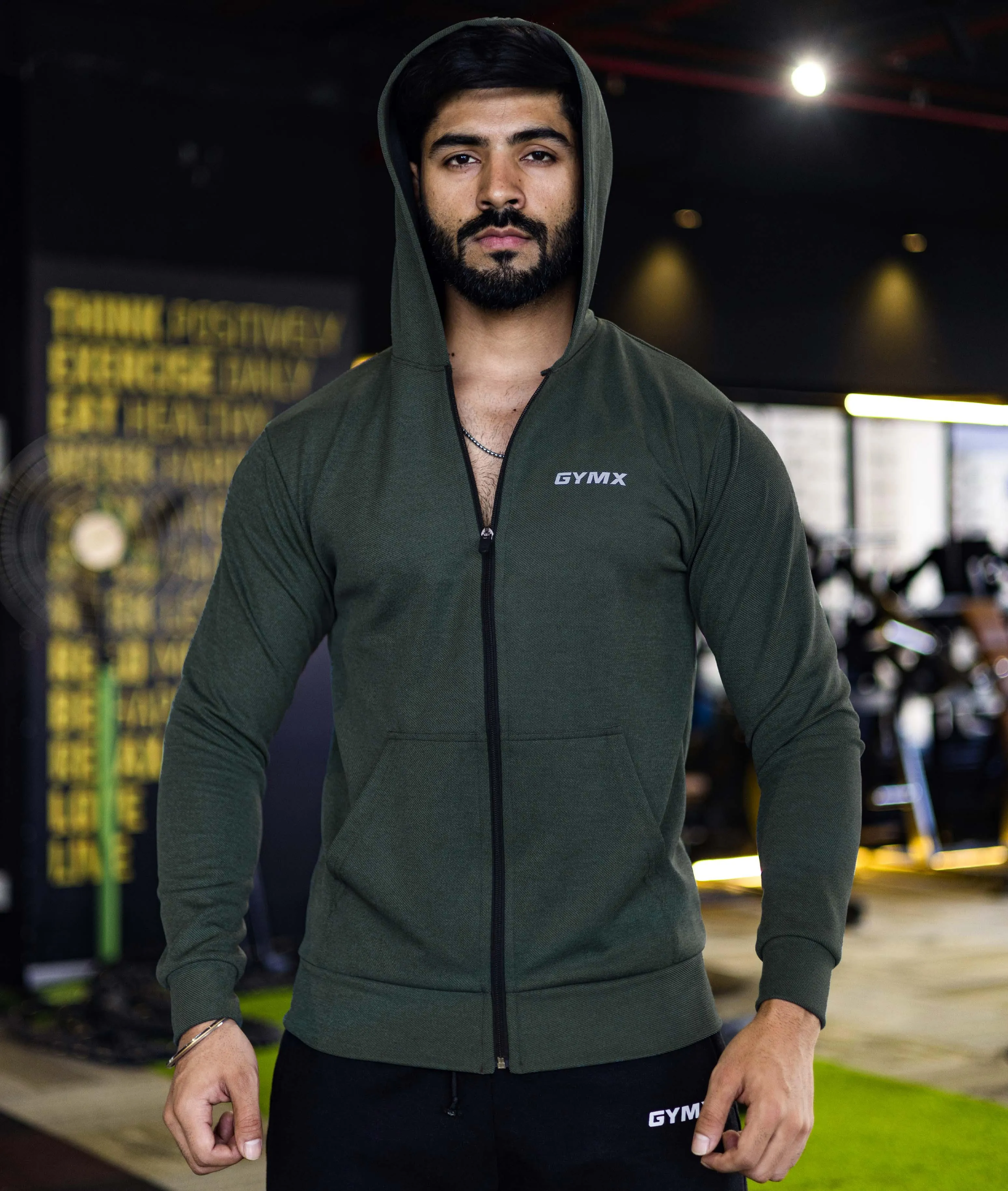 On A Mission: British Green GymX Hoodie