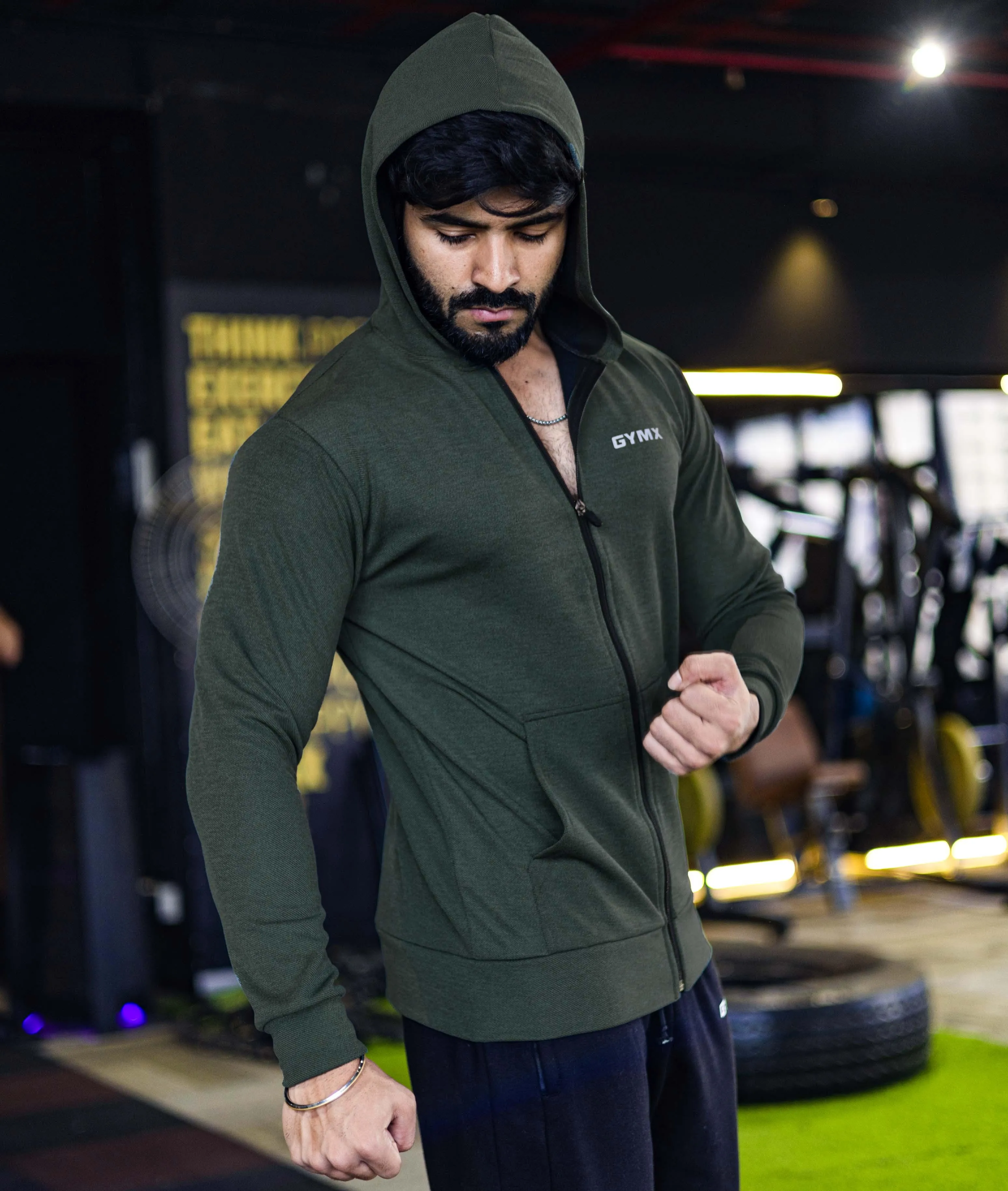 On A Mission: British Green GymX Hoodie