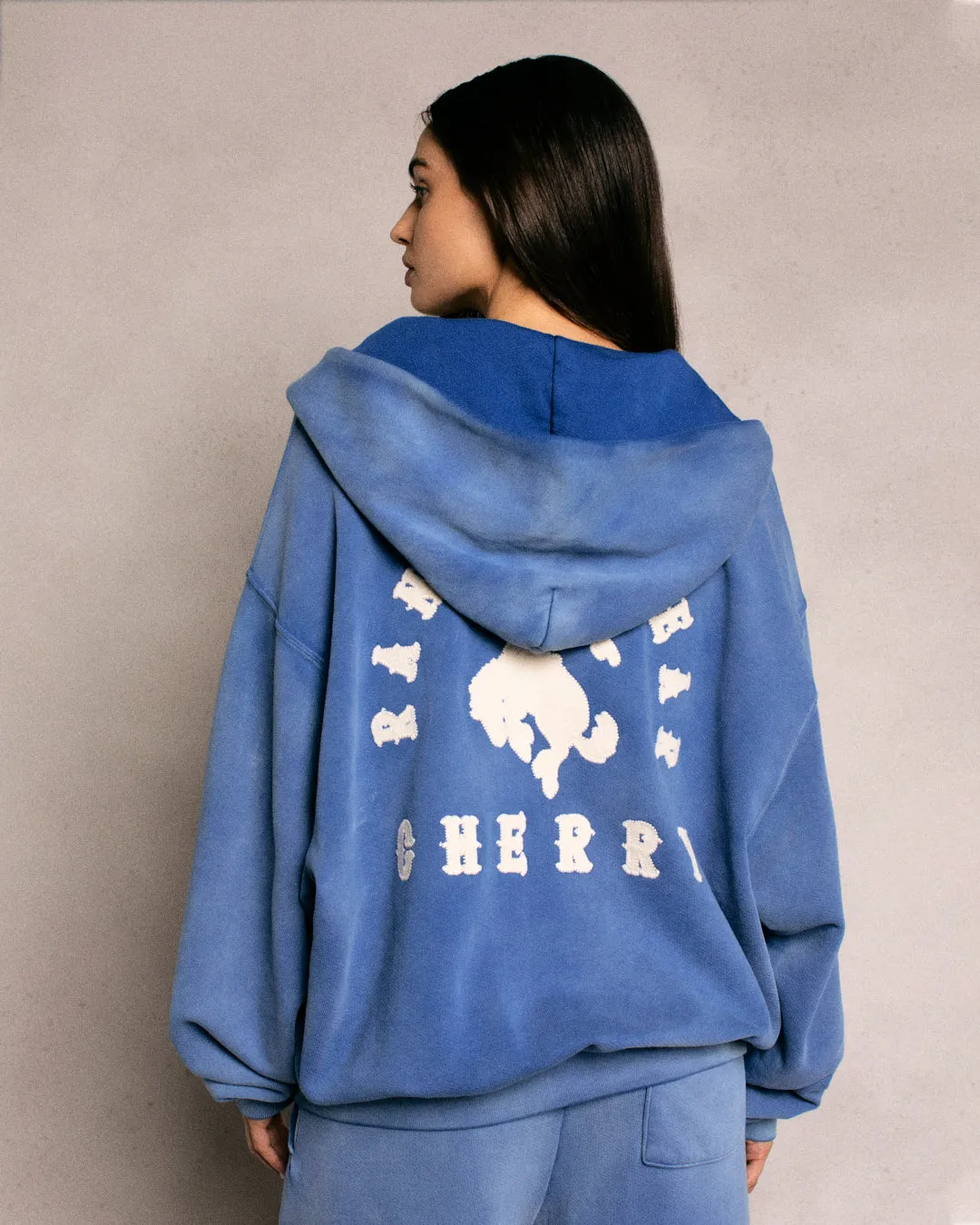 Ranch Wear Zip-Up Hoodie (Royal)