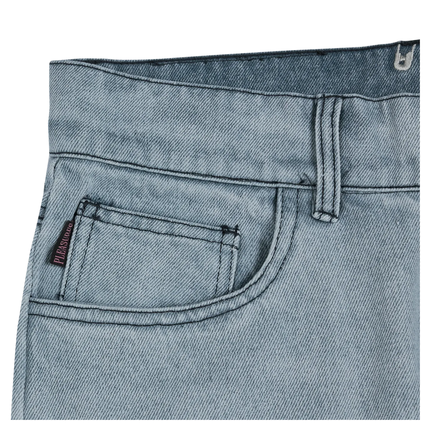 SAFETY PIN 5 POCKET DENIM (Blue)