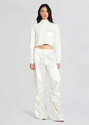 Ser.o.ya - Finley Cargo Pant - Winter White