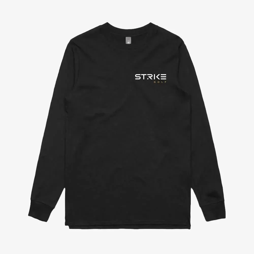 STRIKE GOLF - Original Long Sleeve T-Shirt with Small Logo