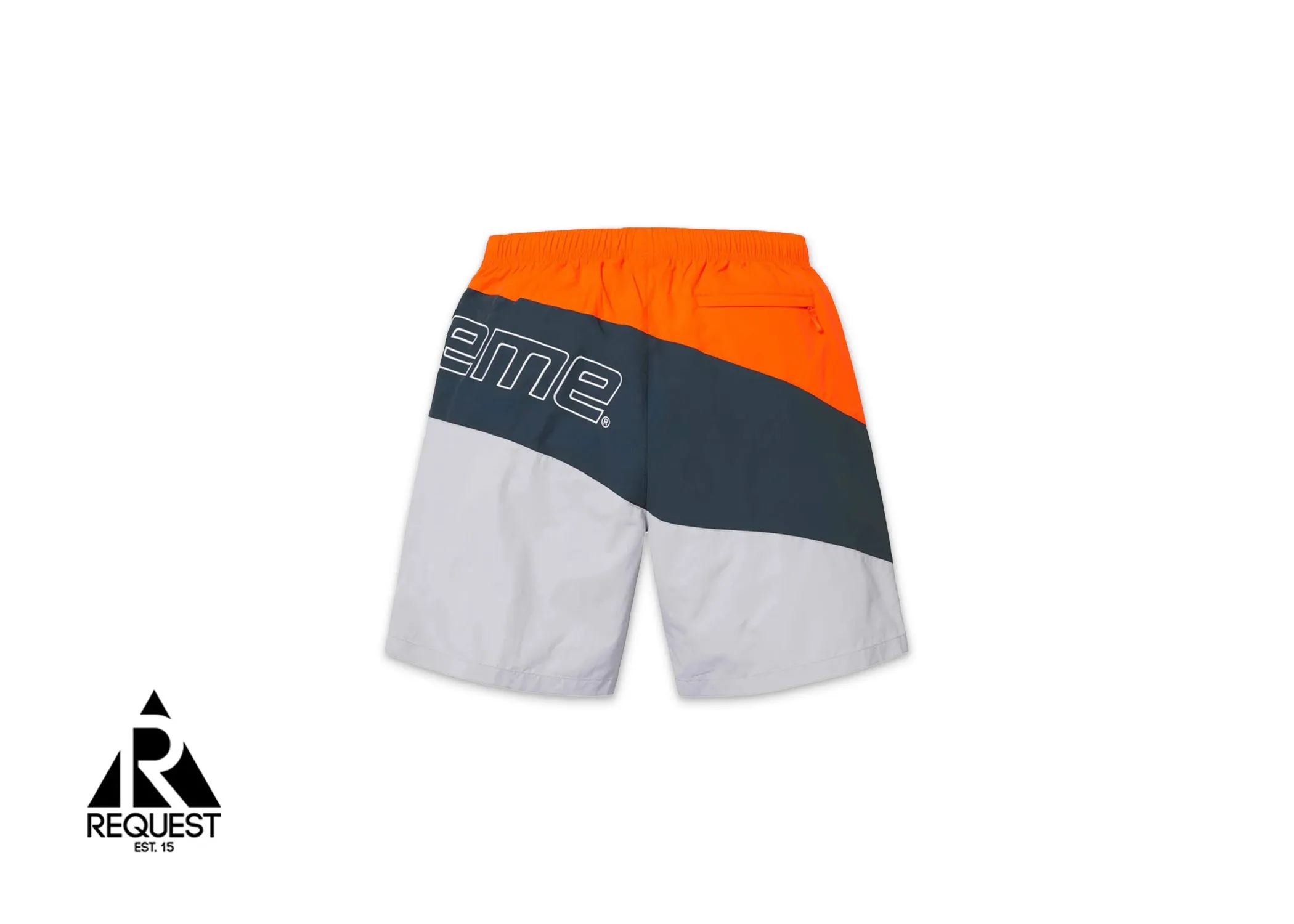 Supreme Curve Nylon Shorts Grey”