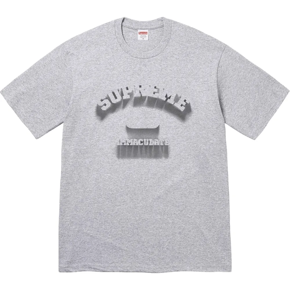 SUPREME SHADOW TEE-GREY