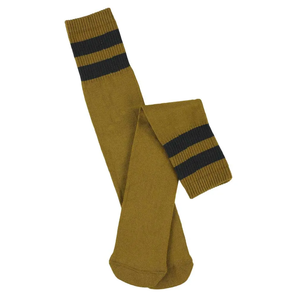 Unisex Tube Socks - Cumin / Off Black