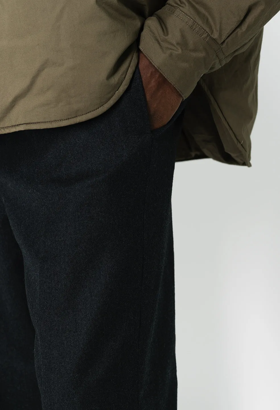 Wool Tech Trouser / Dark Grey